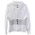 Top Chanel de algodão branco