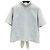 Top Chanel in cotone blu