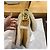 Autre Marque Bolso de mano Dior Saddle de piel camel Camello - vista 3