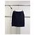 Falda Chanel de lana negra talla 36 Negro - vista 2