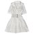 Chanel Baumwollkleid Mehrfarbig Größe 34 Mehrfarben