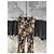 Pantalon Chrome Hearts en coton imprimé croix coupe évasée Multicolore - vue 3