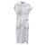 Fendi Kleid Weiß Baumwolle