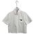 Camicia Prada in cotone a maniche corte bianca Multicolore