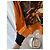 Pull Gucci en coton orange - vue 3