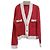 Chanel Strickjacke aus rotem Kaschmir