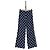 Gucci Hose mit Double G Print weites Bein FR38