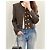 Céline Wolljacke Damen Gr. 38 Mehrfarben - Ansicht 2
