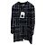 Abrigo Chanel de tweed negro talla 36
