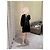 Chanel Kleid aus schwarzem Kaschmir - Ansicht 5