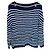 Prenda de punto Chanel de algodón azul marino