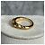 Anello Chrome Hearts a Spada in Oro 22K e Diamanti Multicolore - vista 6