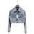 Giacca in denim Givenchy 4G monogramma jacquard Multicolore
