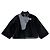 Hermès Mantel Schwarz Lammfell Damen Größe 34