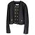 Céline Black Leather Jacket