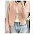 Pull en laine rose Céline - vue 4