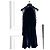 Autre Marque Dior Kleid aus Samt Navy Blau Marineblau - Ansicht 3