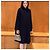 Autre Marque Dior Navy Blue Wool Coat - view 3