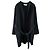 Abrigo de cachemir negro Céline talla 36