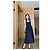 Autre Marque Dior Kleid aus Wolle Navy Blau Marineblau - Ansicht 6