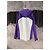 Autre Marque Giacca da sci Burton AK457 Viola Bianco M Multicolore - vista 2