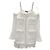 Vestido Balmain de tweed blanco