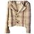 Chanel Wool Coat Multi Color Size 42 Multiple colors