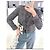 Chanel La Petite Veste Noire Jacken Grau - Ansicht 4