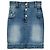 Falda Chanel de algodón azul talla 36