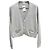Pull en maille Céline gris en cachemire