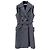 Autre Marque Dior Kleid aus Wolle Grau