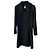 Chanel Black Wool Coat Size 36