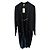 Malha de cashmere Hermès preta Preto