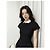 Vestido Princesa Corte Sirena Miu Miu de Gasa Negro Multicolor - vista 6