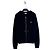 Triomphe Céline Strickjacke aus Kaschmir mit Kapuze Schwarz Mehrfarben