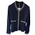 Chanel Strickjacke aus Kaschmir Navy Blau Marineblau