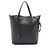 Autre Marque Bolso de mano de cuero negro Yves Saint Laurent