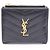 Autre Marque Portafoglio bi-fold Monogram Saint Laurent Paris Nero