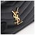 Autre Marque Portafoglio bi-fold Monogram Saint Laurent Paris Nero - vista 8