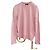 Chanel Strickjacke aus Rosa Kaschmir Pink