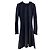 Chanel Kleid aus Wolle Schwarz
