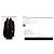 Abrigo Chanel de tweed negro - vista 3