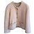 Céline Jacke aus Wolle Rosa Pink