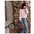 Céline Jacke aus Wolle Rosa Pink - Ansicht 4