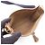 Hermès Borsa a tracolla Hermes Evelyne TPM Amazon Marrone Taupe - vista 3