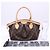 Borsa Louis Vuitton Monogram Tivoli PM Marrone Beige - vista 3