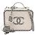 Chanel CC Figley Vanity Bag Schwarz Weiß