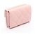 Portafoglio Tri-fold Chanel Classic Small Flap Rosa - vista 2