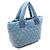 Borsa Tote Small Chanel Coco Cocoon Verde Blu navy - vista 2