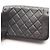 Borsa a tracolla Chanel Chic With Me Matelassé Nero - vista 12